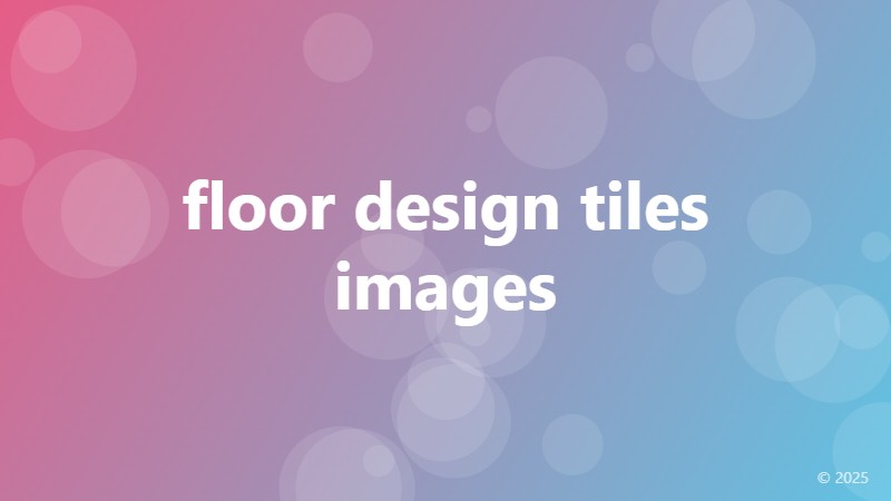 floor design tiles images